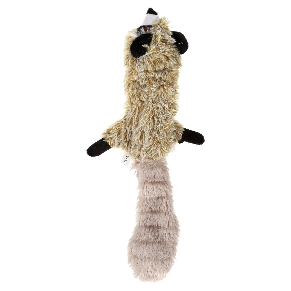 Skinneeez Raccoon Dog Toy – Soft No Stuffing Dog Toy with Squeaker, for Small & Medium Dogs, Best for Light to Moderate Chewers, 14In